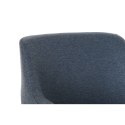 Fotel DKD Home Decor Niebieski Czarny Metal 66 x 62 x 75 cm