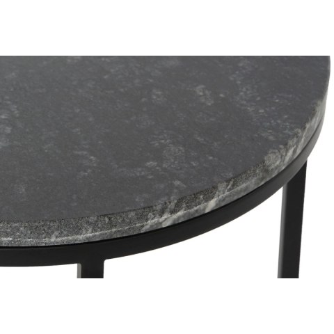 Zestaw 2 stołów DKD Home Decor Czarny 46 x 46 x 58 cm