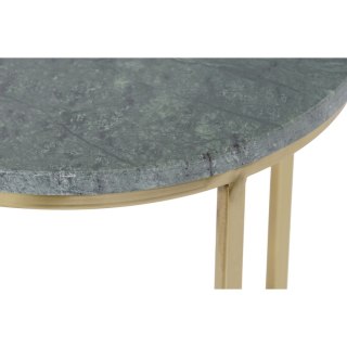 Zestaw 2 stołów DKD Home Decor Kolor Zielony Złoty 46 x 46 x 58 cm