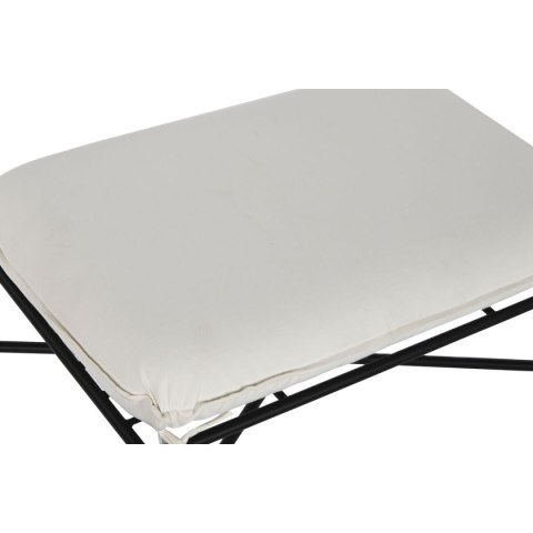 Ergonomiczny Home ESPRIT Biały Czarny Metal Miejska 75 x 50 x 45 cm