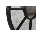 Lustro ścienne Home ESPRIT Czarny Drewno Lustro Wykończenie antyczne 100 x 5 x 100 cm
