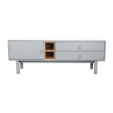 MebleTV Home ESPRIT Niebieski Szary polipropylen Drewno MDF 140 x 40 x 55 cm