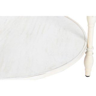 Stolik Home ESPRIT Szkło Jodła 80,5 x 80,5 x 49 cm