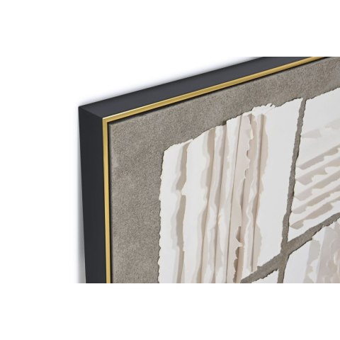 Obraz Home ESPRIT Abstrakcyjny Nowoczesny 102,3 x 4,5 x 102,3 cm (2 Sztuk)