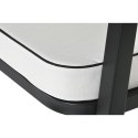 Zestaw Stół i 3 Krzesła Home ESPRIT Czarny Szkło Stal 123 x 66 x 72 cm