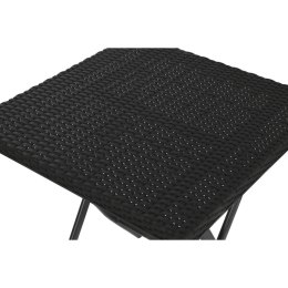 Zestaw Stołowy z 2 Krzesłami Home ESPRIT Czarny Stal rattan syntetyczny 58 x 58 x 71,5 cm