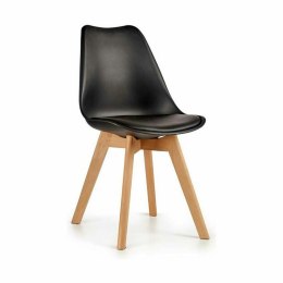 Krzesło do Jadalni Brązowy Czarny 42 x 80 x 50 cm (4 Sztuk)