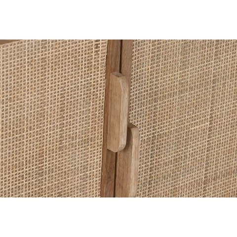 MebleTV Home ESPRIT Naturalny Rattan Dub 157 x 40 x 46 cm