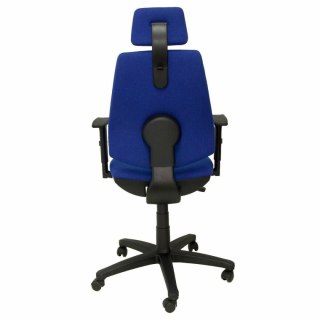 Krzesło Biurowe z Zagłówkiem Montalvos P&C 942253 Niebieski