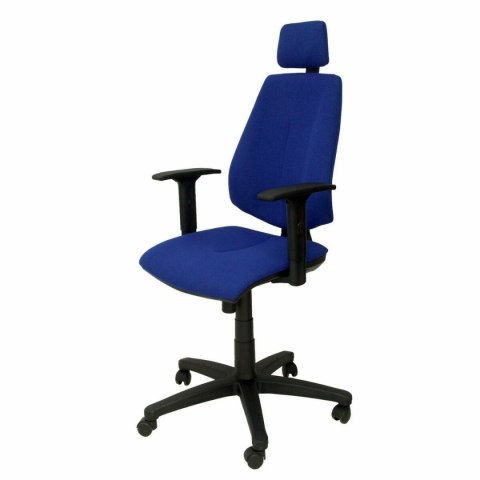 Krzesło Biurowe z Zagłówkiem Montalvos P&C 942253 Niebieski