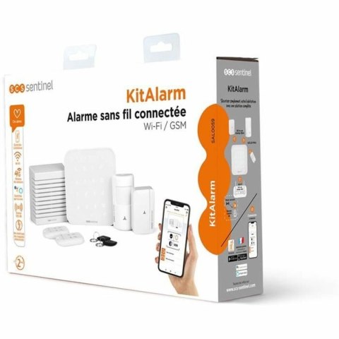 System Alarmowy SCS SENTINEL KitAlarm Wi-Fi 4G 8 Części