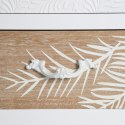 Kredens MISS DAISY Naturalny drewno sosnowe Biały 80 x 40 x 80 cm