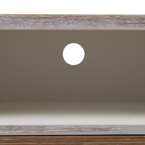 MebleTV COUNTRY 150 x 35 x 53,5 cm Naturalny Biały Drewno świerkowe Drewno MDF