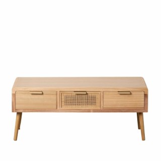 MebleTV HONEY Naturalny Drewno paulowni Drewno MDF 110 x 50 x 45 cm