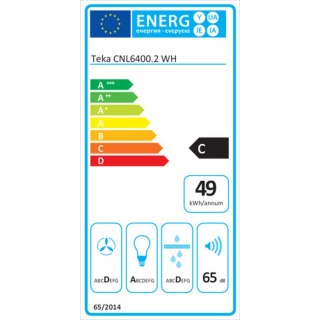 Okap konwencjonalny Teka CNL6400.2WH Biały