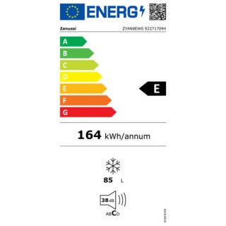 Zamrażarka AEG ZANUSSI ZYAN8EW0 Biały 85 L