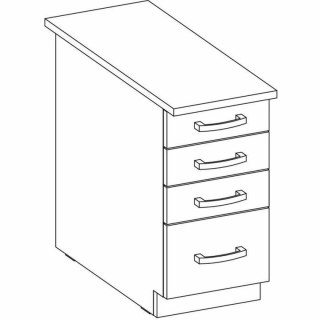 Meble Pomocnicze 60 x 40 x 80,4 cm Szary