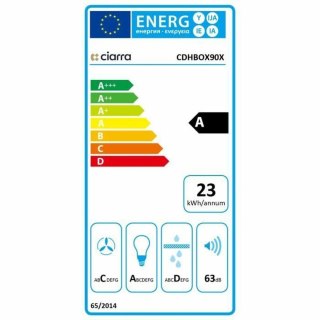 Okap konwencjonalny Ciarra 90 cm