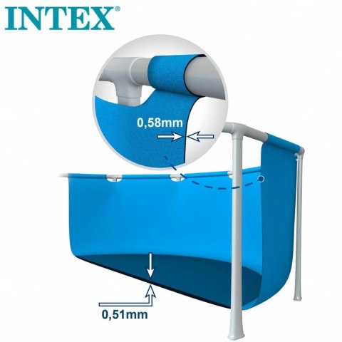 Basen Demontowalny Intex Baltik 457 x 122 x 457 cm