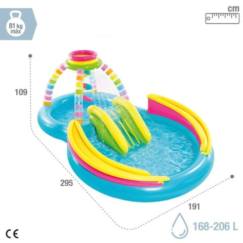 Dmuchany Fotel dla Dzieci Intex Tęcza 374 L 295 x 109 x 191 cm (2 Sztuk)