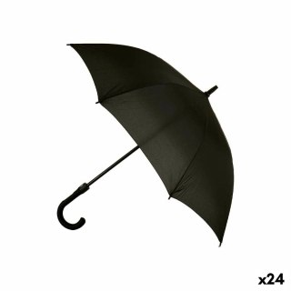 Parasol Czarny Metal Materiał 100 x 100 x 84 cm (24 Sztuk)