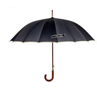 Parasol Czarny Metal Materiał 110 x 110 x 95cm (24 Sztuk)