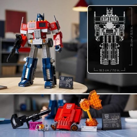 Zestaw do budowania Lego Icons 10302 Optimus Prime Transformers