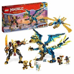 Zestaw do budowania Lego Ninjago 71796 The elementary dragon against the Empress robot Wielokolorowy