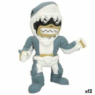 Figurki Superbohaterów Eolo Super Masked Jaw Boy 14 x 16 x 8,5 cm Elastyczny (12 Sztuk)