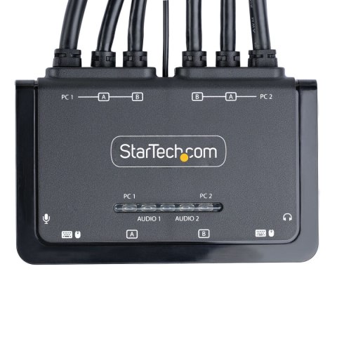 Przełącznik KVM Startech C2-DD46-UA2-CBL-KVM 1,5 m