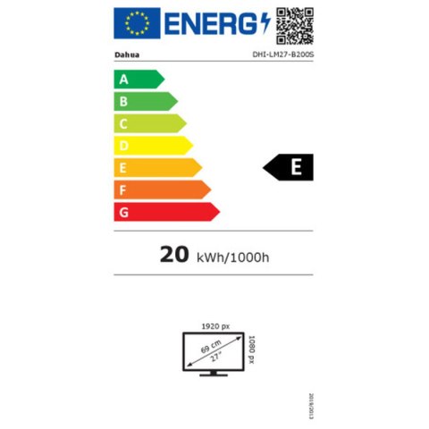 Monitor Dahua Dhi-lm27-b200s 27" Full HD LED Czarny 75 Hz