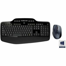 Klawiatura Logitech 920-002425 AZERTY Czarny Francuski AZERTY