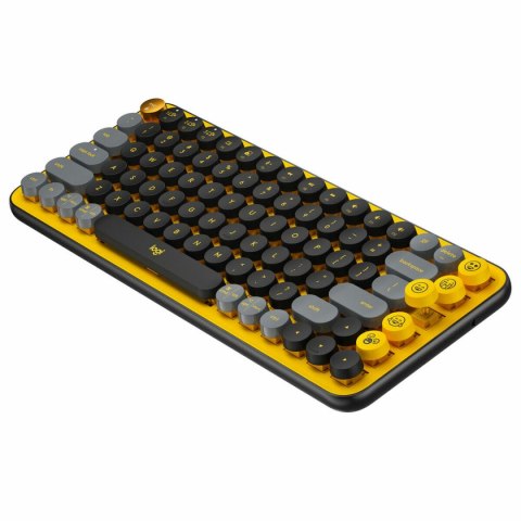 Klawiatura Logitech POP Francuski Żółty AZERTY