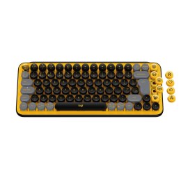 Klawiatura Logitech POP Francuski Żółty AZERTY