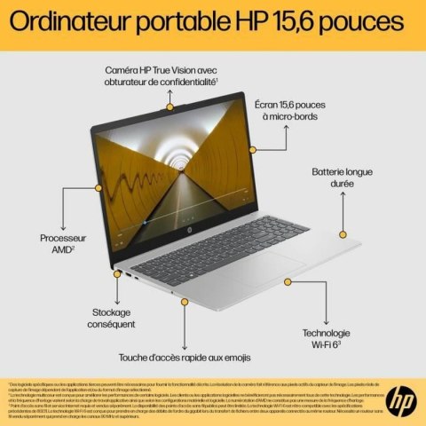 Laptop HP FC0071NF 15,6" ryzen 5-7520u 16 GB RAM 512 GB Azerty Francuski