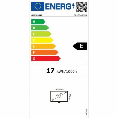 Monitor Samsung S24C366EAU 24" AMD FreeSync 75 Hz