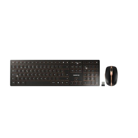 Klawiatura i Myszka Cherry JD-9100ES-2 Czarny Qwerty Hiszpańska