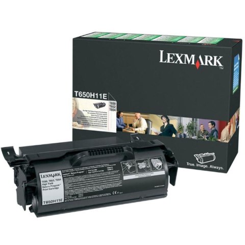 Toner Lexmark T650H11E Czarny