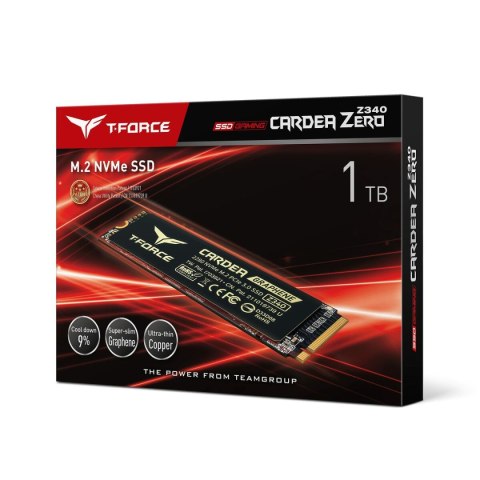 Dysk Twardy Team Group CARDEA ZERO Z340 Wewnętrzny SSD 1 TB 1 TB SSD