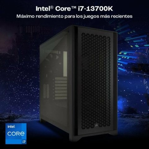 Komputer Stacjonarny PcCom PCC-STD-13700K-4080-BLKW i7-13700K 32 GB RAM 2 TB SSD NVIDIA GeForce RTX 4080