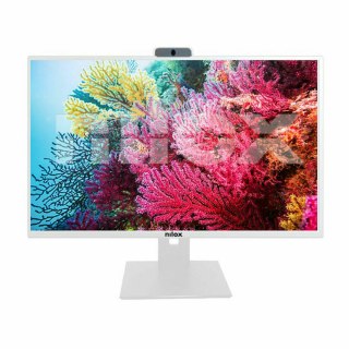 Monitor Nilox NXM24RWC01W Biały Full HD 23,8"