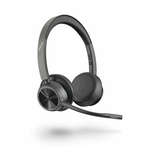 Słuchawki z Mikrofonem Poly Voyager 4320 UC Czarny