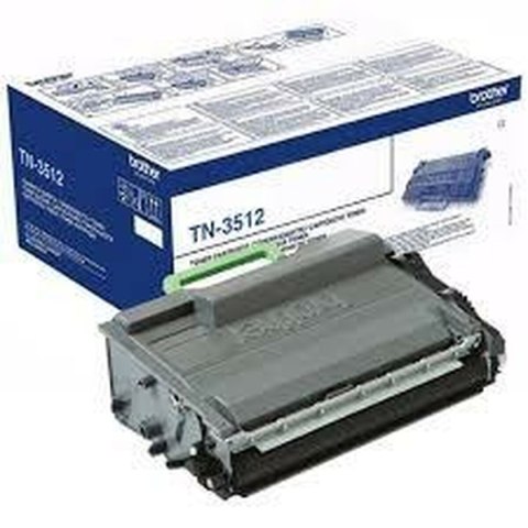 Toner Oryginalny Brother TN3512 Czarny (3 Sztuk)