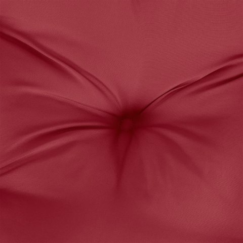  Poduszka na ławkę ogrodową, winna czerwień 200x50x7 cm, tkanina