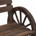  Krzesła ogrodowe, 4 szt., lite drewno jodłowe