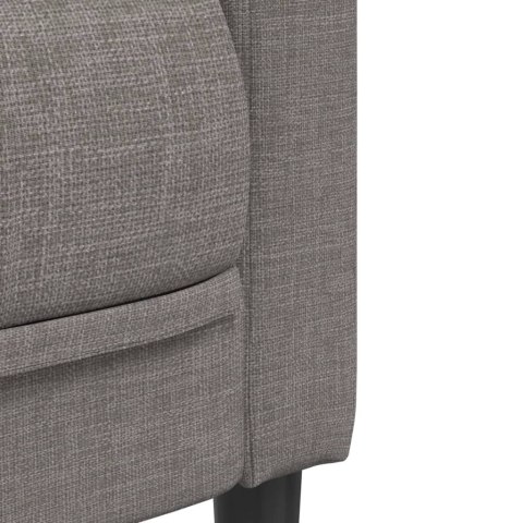  Fotel, kolor taupe, tapicerowany tkaniną