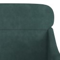  Fotel, ciemnozielony, 63x76x80 cm, obity aksamitem