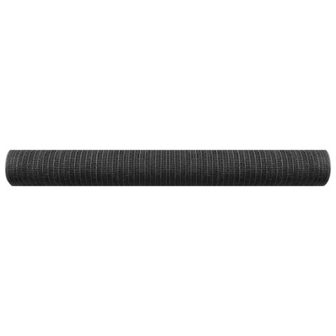  Siatka cieniująca, antracytowa, 1x25 m, HDPE, 75 g/m²