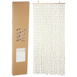 H&S Collection Kurtyna na drzwi, 90x200 cm, bambusowa, naturalna