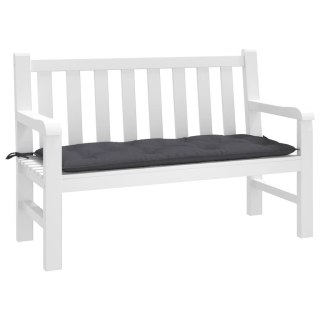  Poduszka na ławkę ogrodową, antracytowa, 120x50x7 cm, tkanina